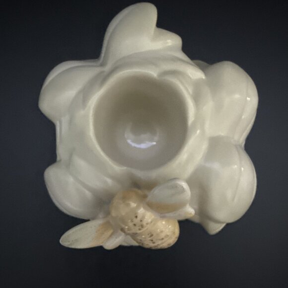 Lenox Garden Splendor Candle Holders Golden Bee Set Of 2 Made in Thailand - Picture 6 of 11